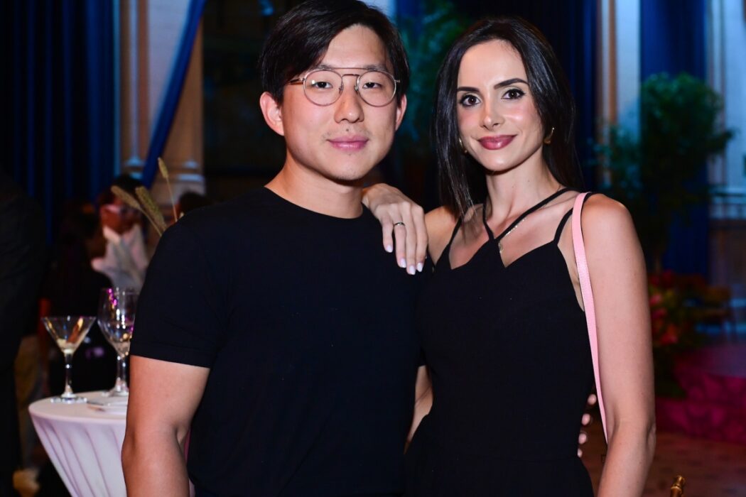 Pyong Lee e a namorada, Natália Nasser