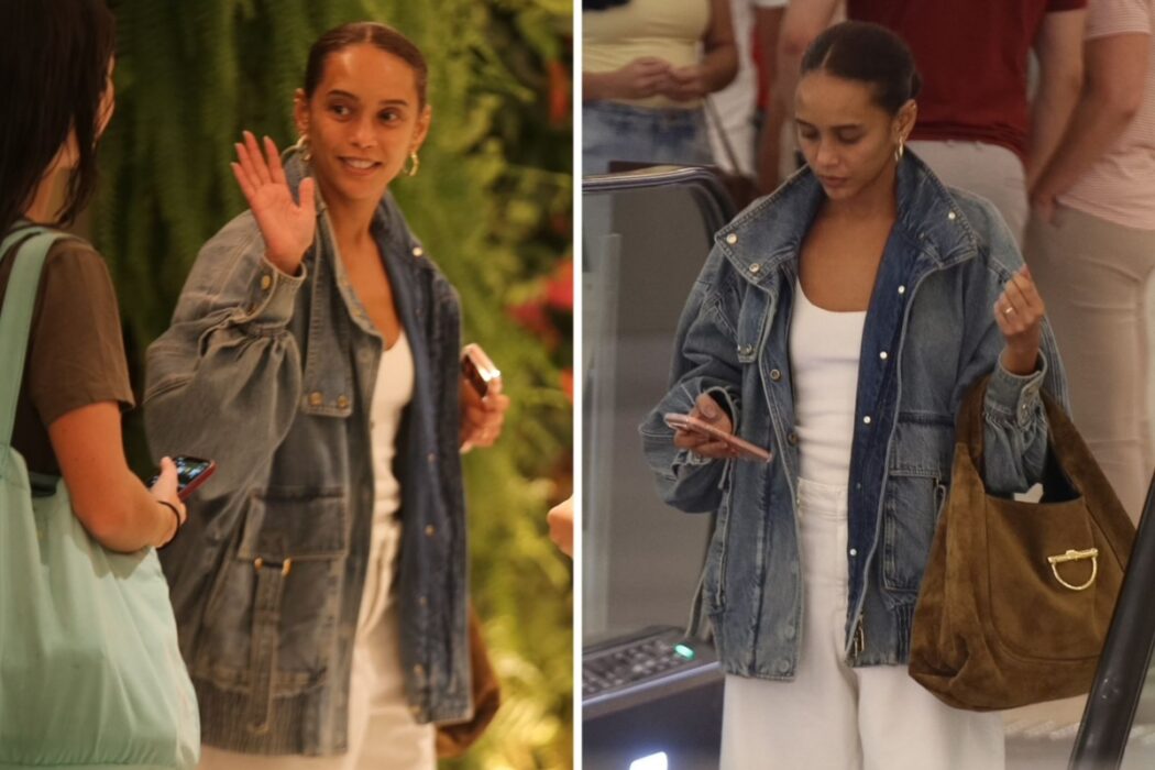 Taís Araújo vai às compras