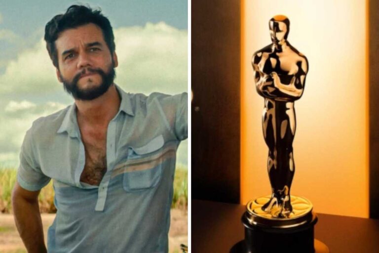 fotomontagem de o agente secreto e do oscar