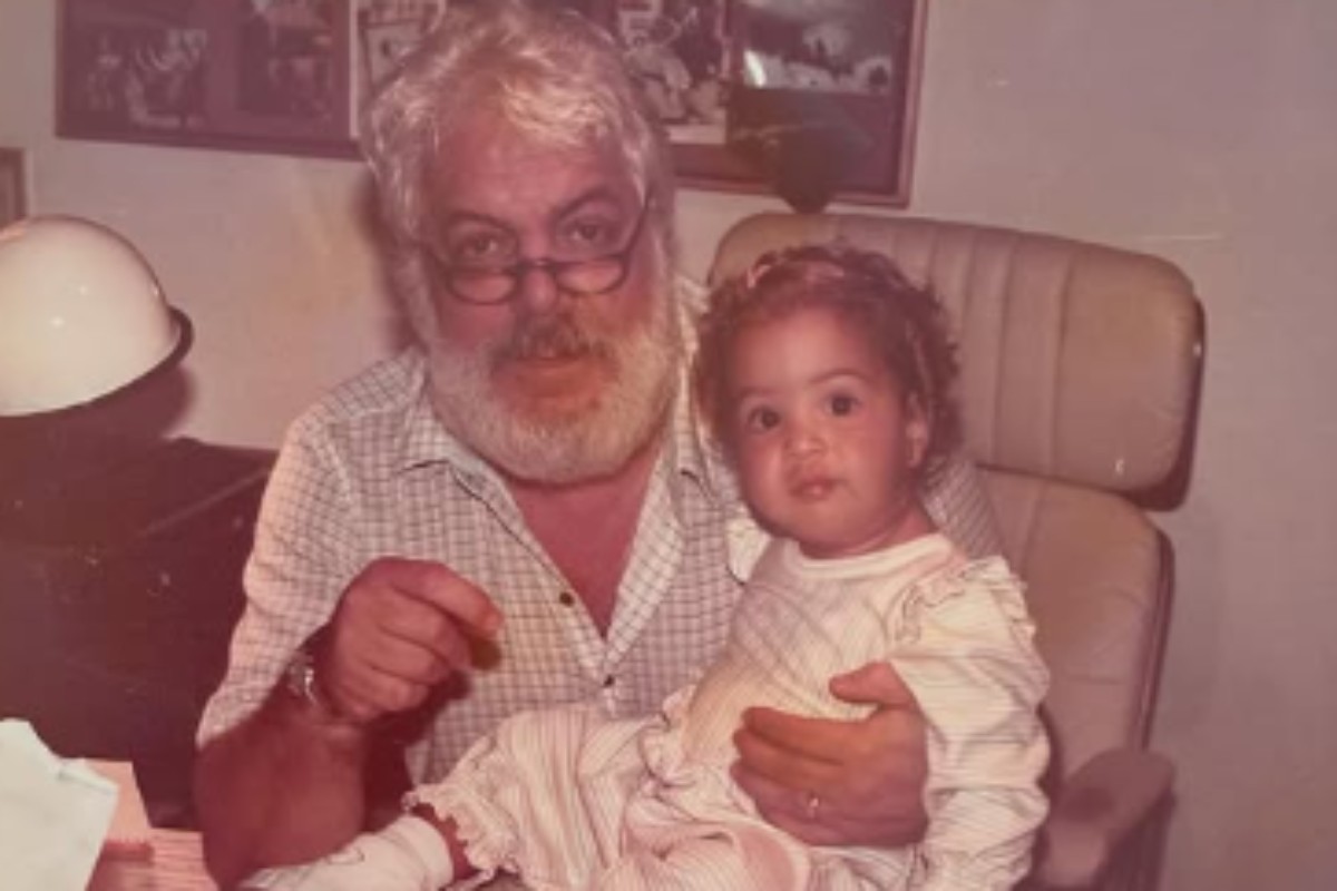 manoel carlos com a filha