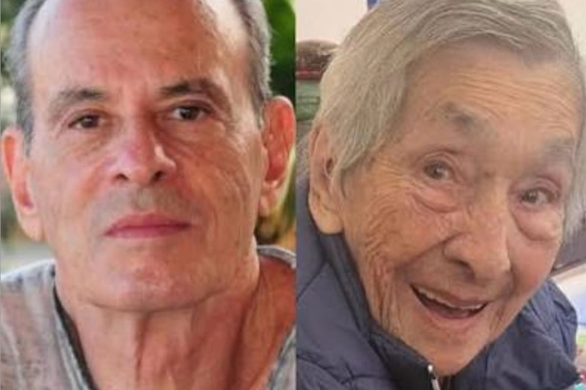 Ney Matogrosso e a mãe