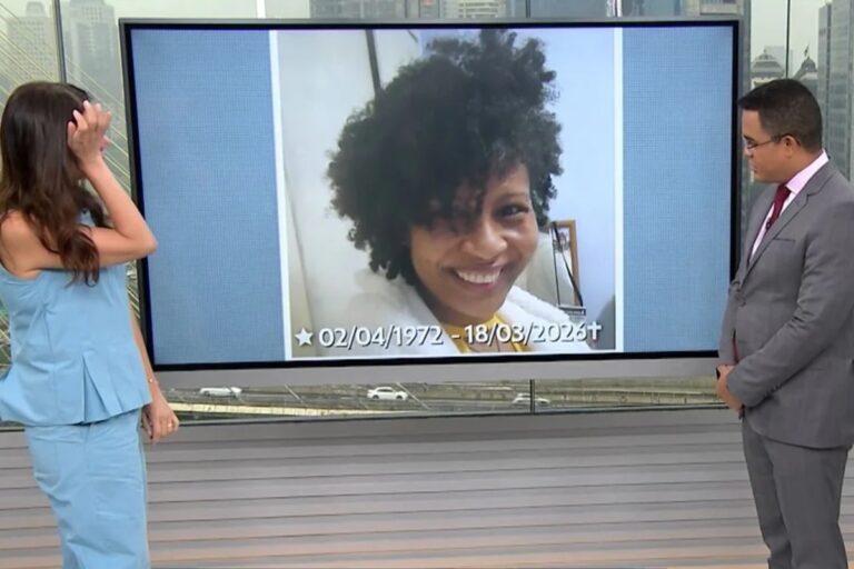 Sabina Simonato e Marcelo Pereira lamentam a morte da produtora Fernanda Santos