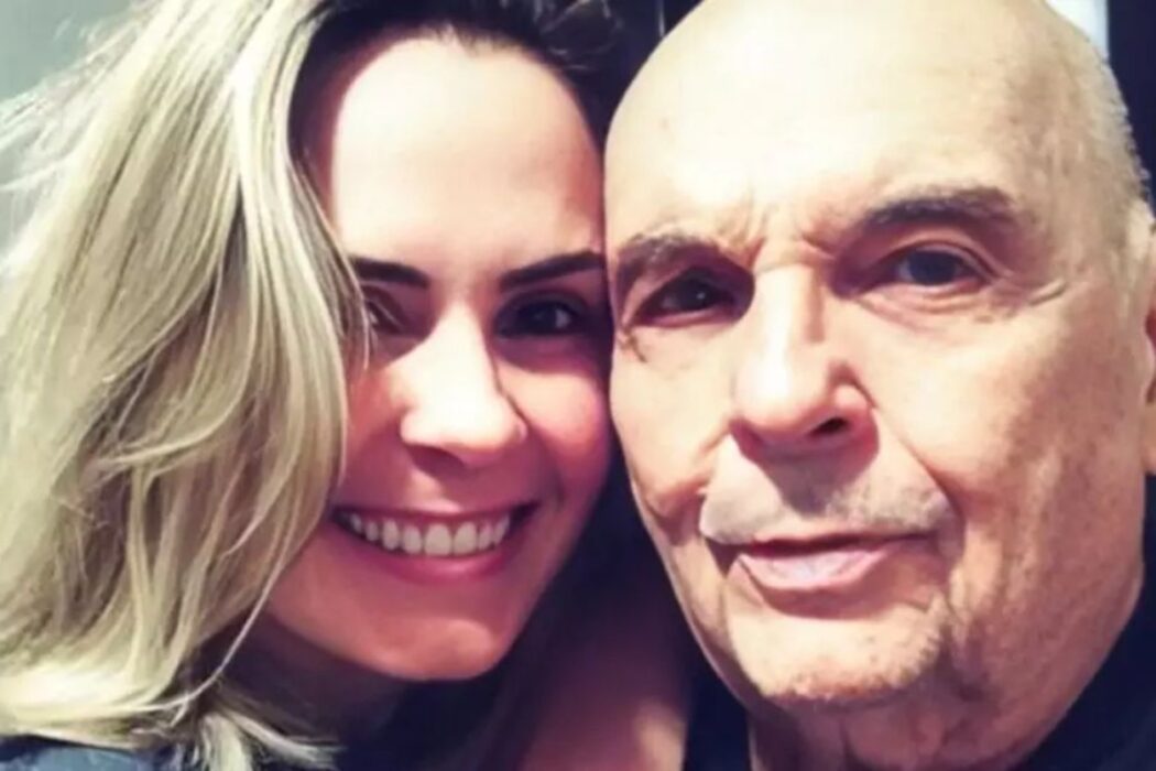 Ana Paula Renault e o pai, Geraldo