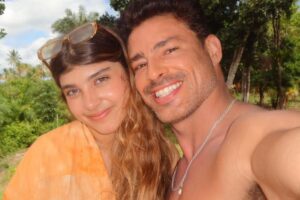 Cauã Reymond com a filha