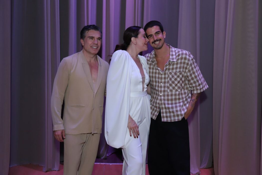 Claudia Raia, Jarbas Homem de Mello e Enzo Celulari