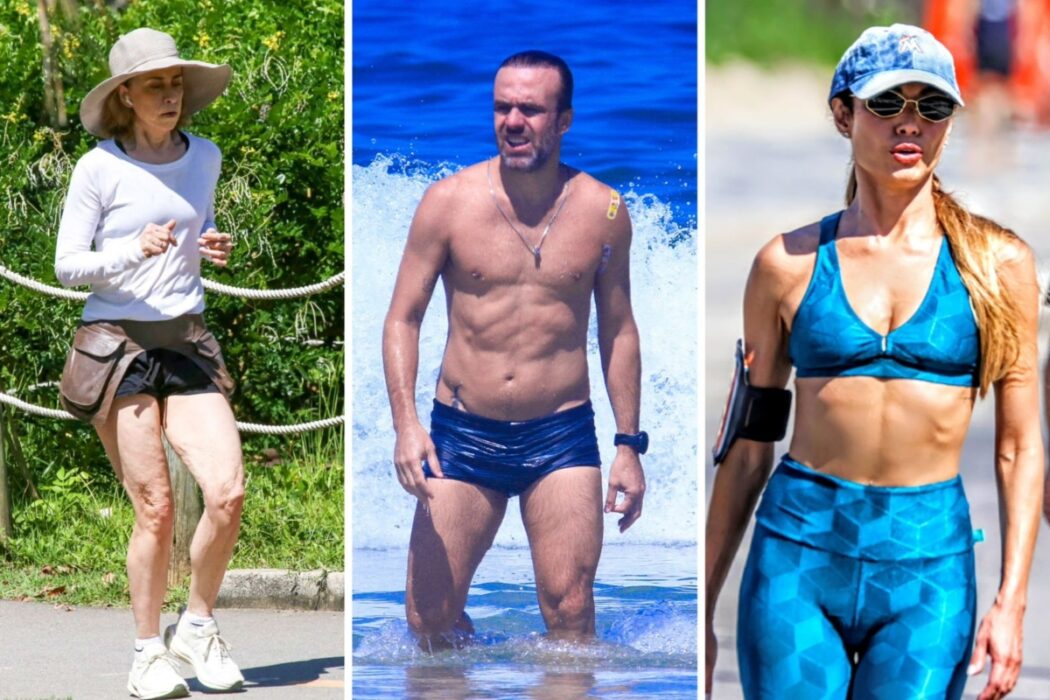 Fernanda Torres, Roger Flores e Patrícia Poeta