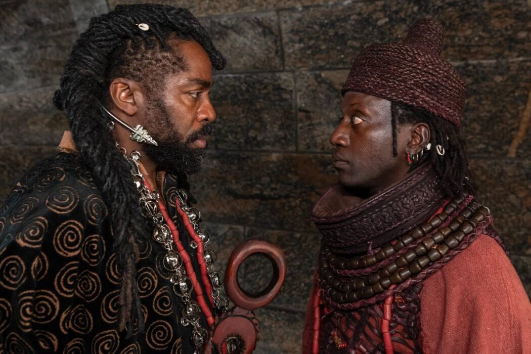 Jendal (Lázaro Ramos) e Dumi (Licínio Januário) em 'A Nobreza do Amor'