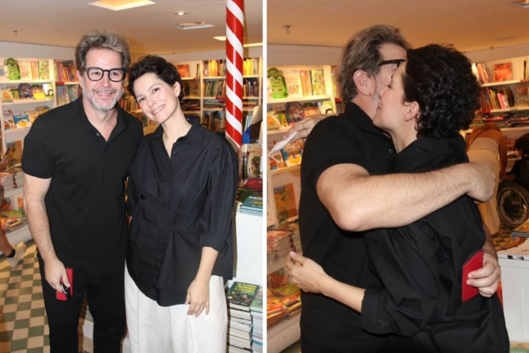 Murilo Benício e Cecília Malan