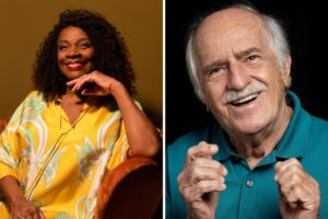 Zezé Motta e Ary Fontoura