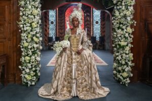 Vestido da princesa Kênia em 'A Nobreza do Amor'